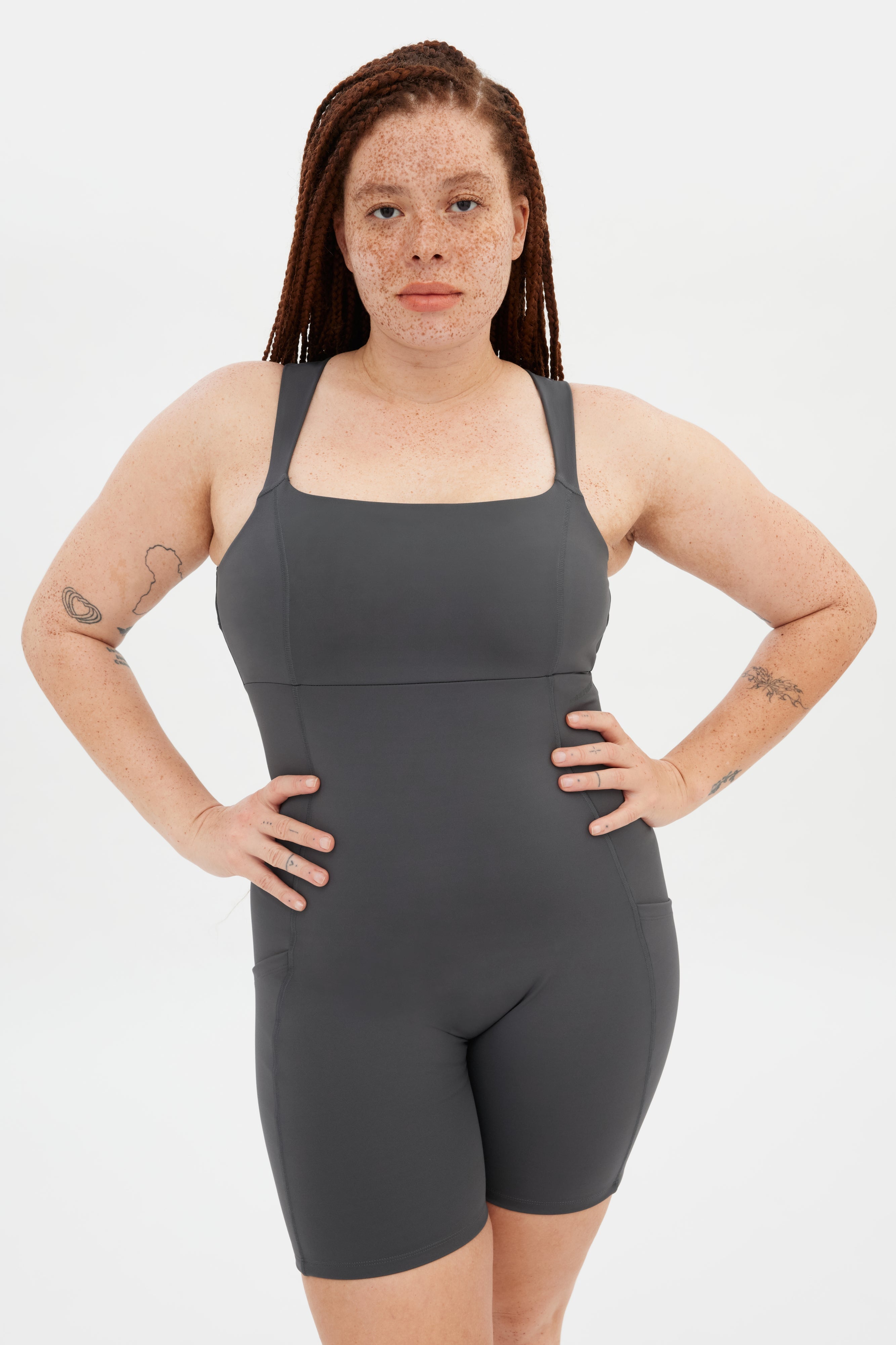 Moon Tina Open Back Unitard