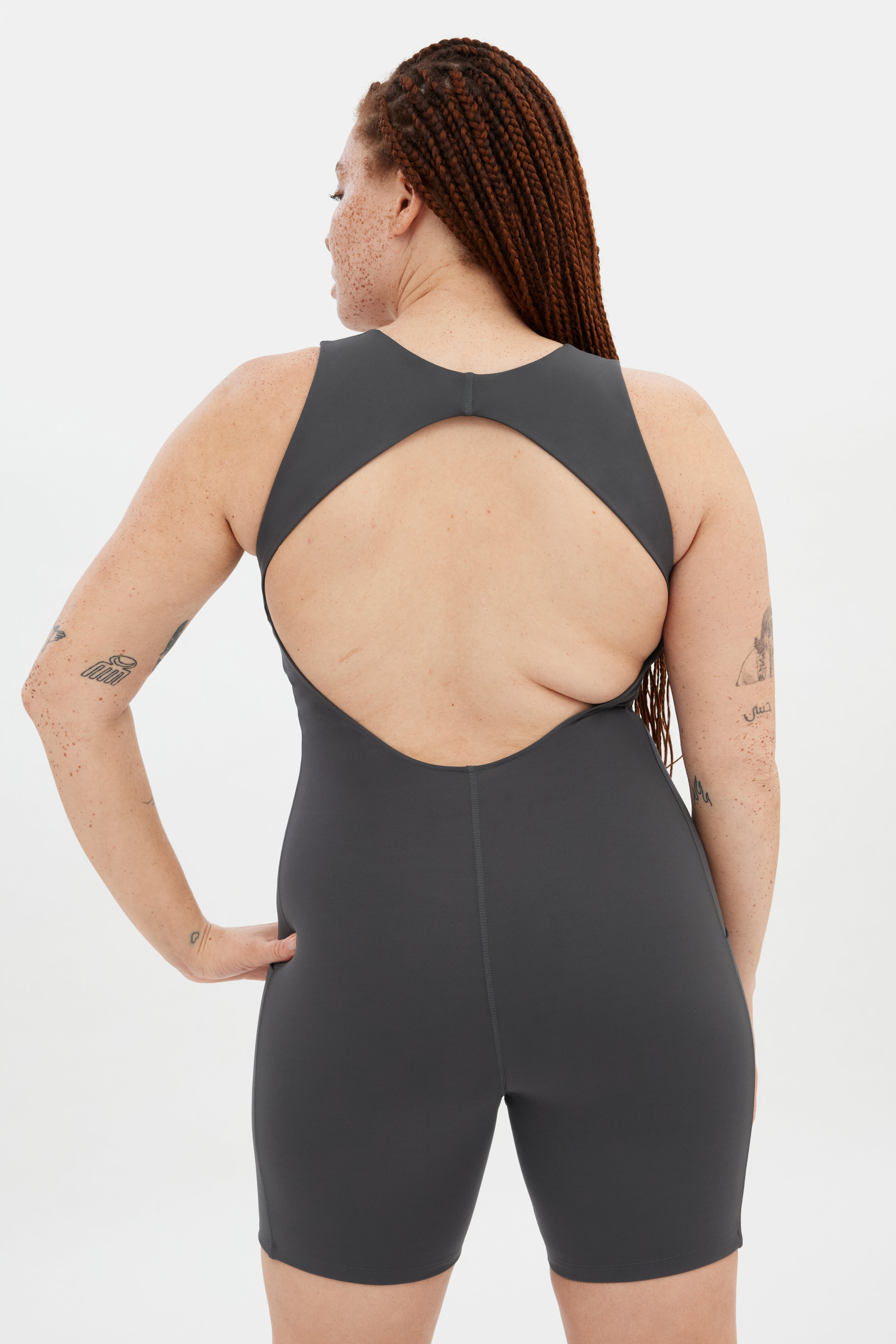 Moon Tina Open Back Unitard