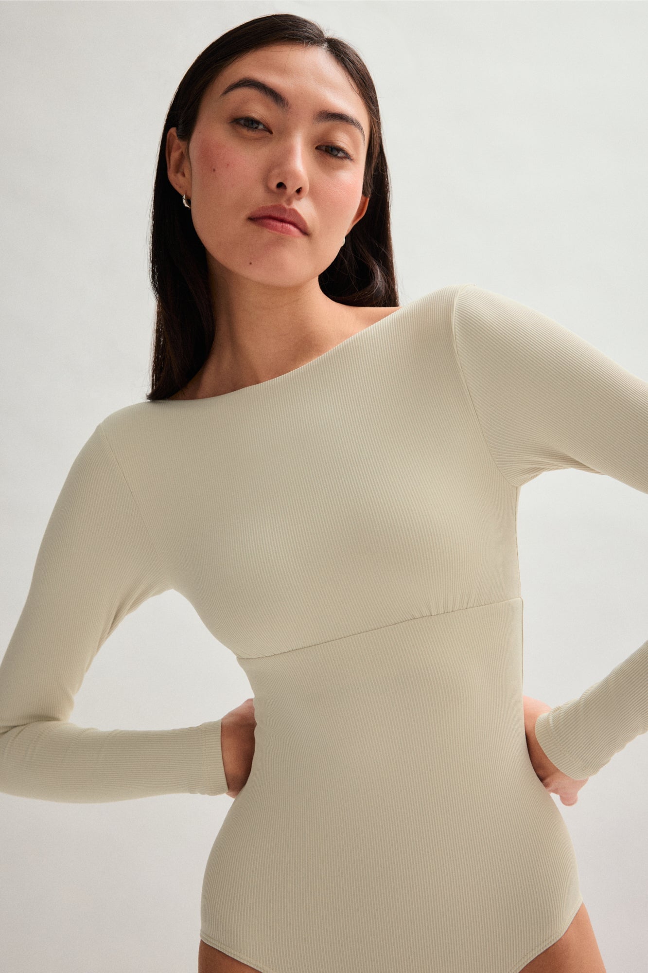 Marble Elena Long Sleeve Bodysuit