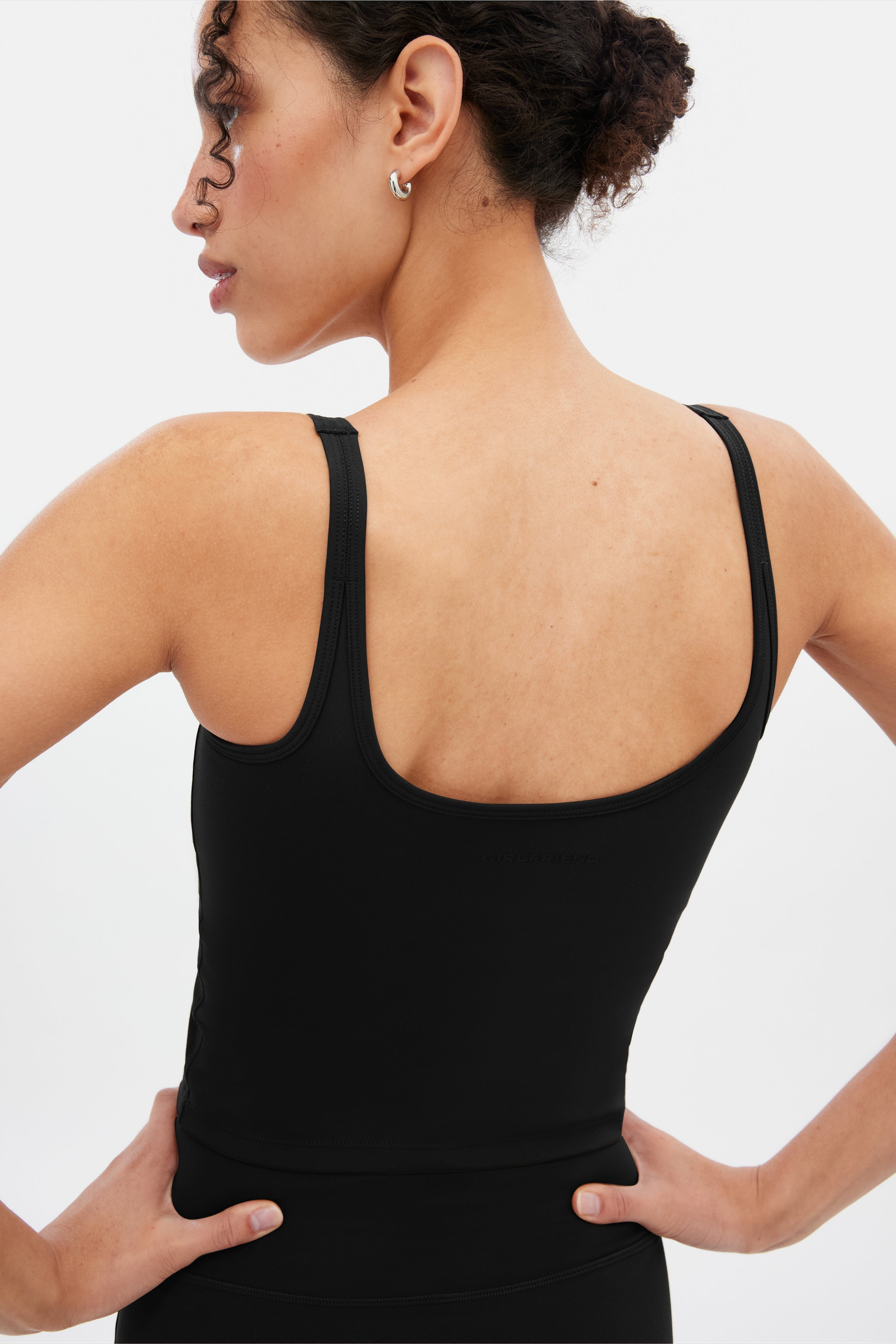 Black Gemma Scoop Tank