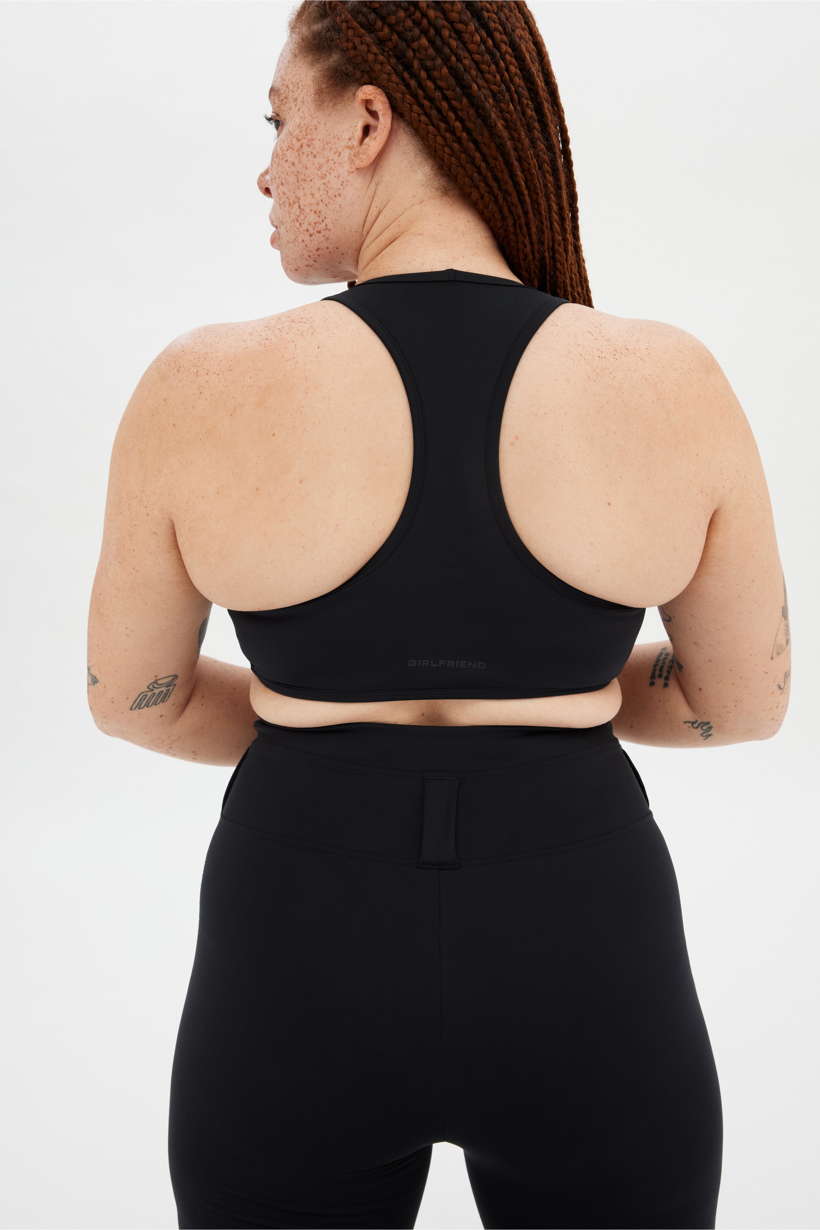 Black Connie Curved Bra