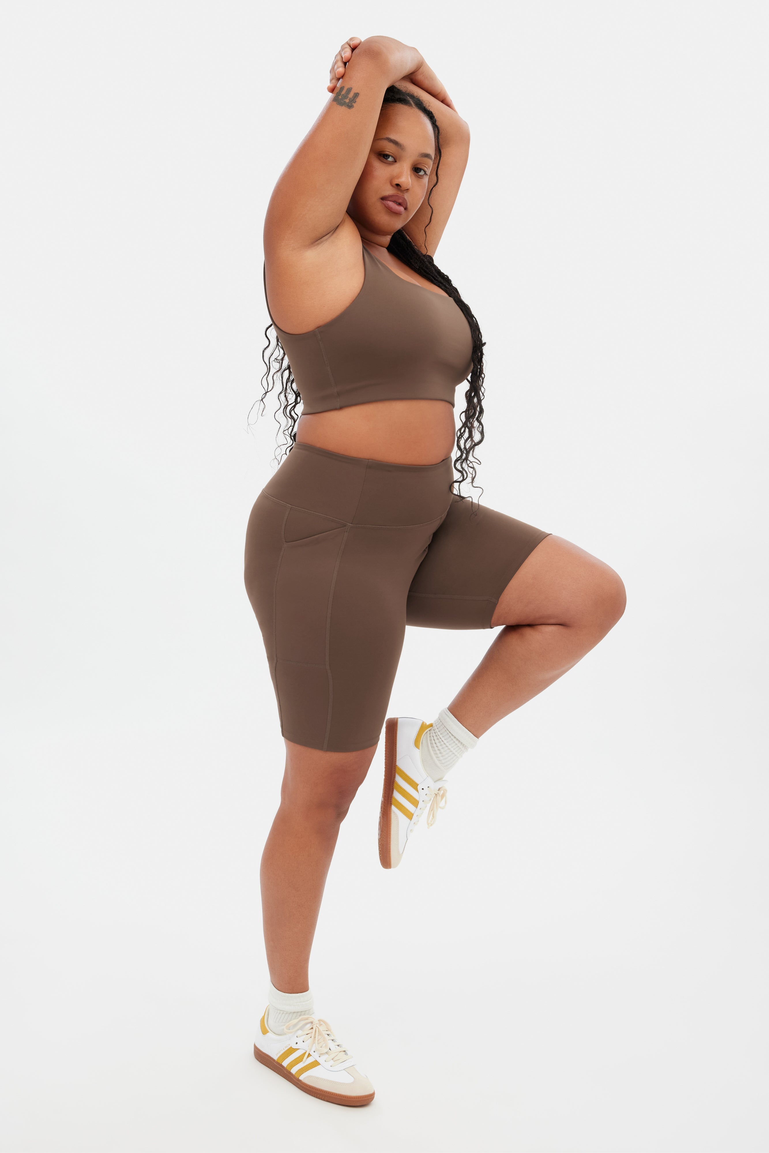 Café High-Rise Pocket Bike Short