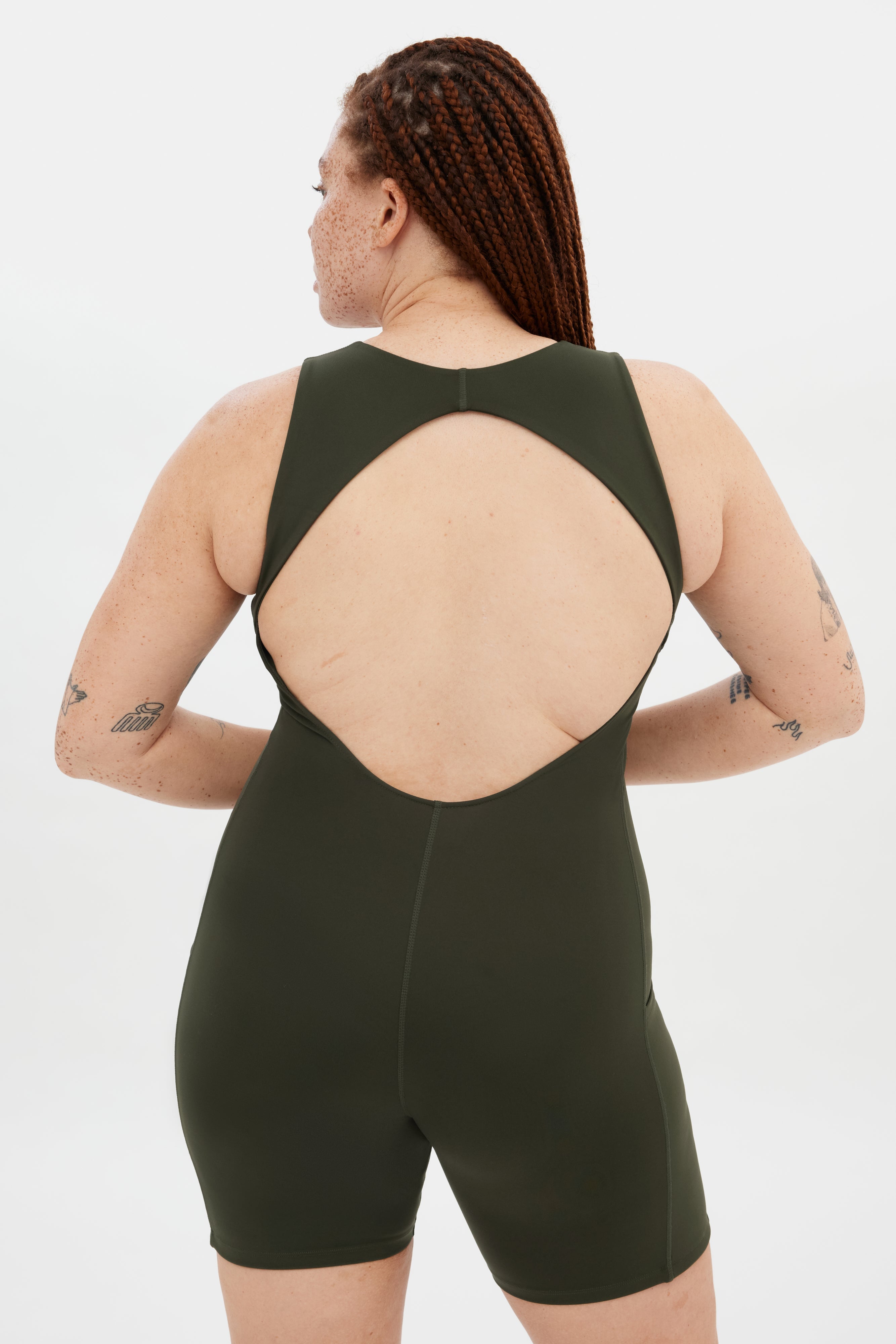 Terrace Tina Open Back Unitard